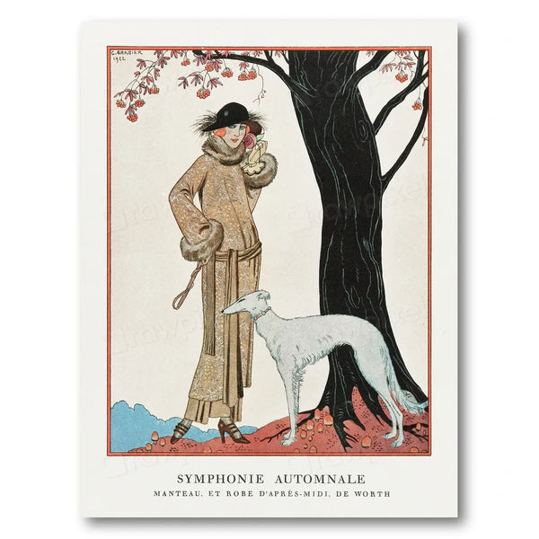 Autumn Symphony: Mantle Afternoon Art Print