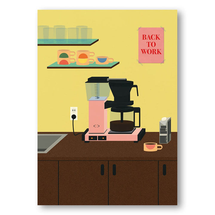 Back To Work -  Art Print