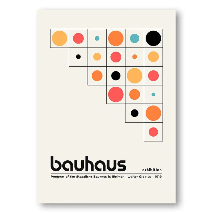 Bauhaus Mid-Century Modern Art Print 2