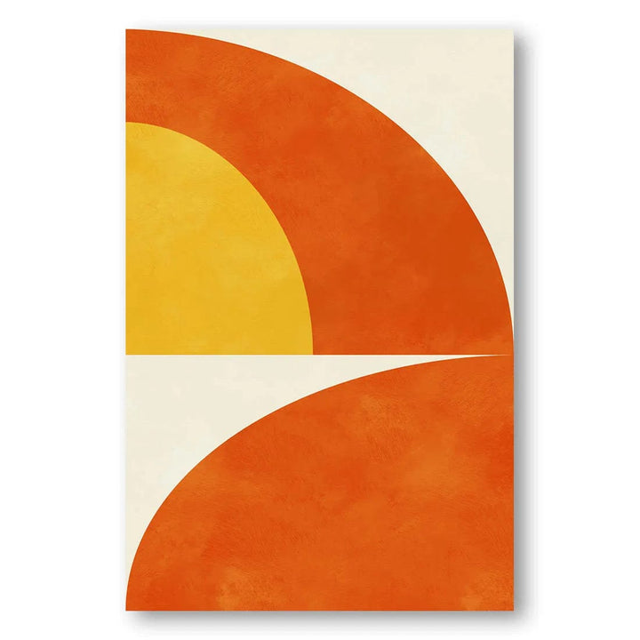 Bauhaus Rising Sun Art Print