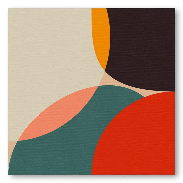 Bauhaus Modern Shapes Art Print