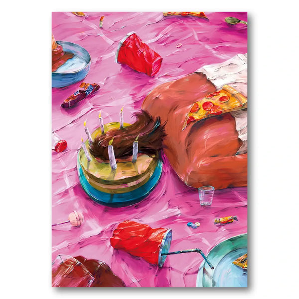 Vibrant Birthday Celebration Art Print