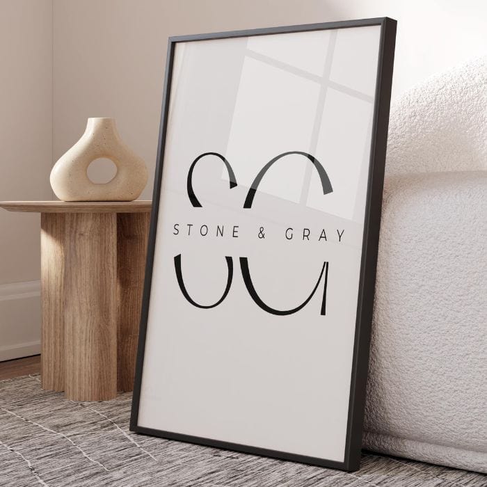 Hue Contrast Display Art Print