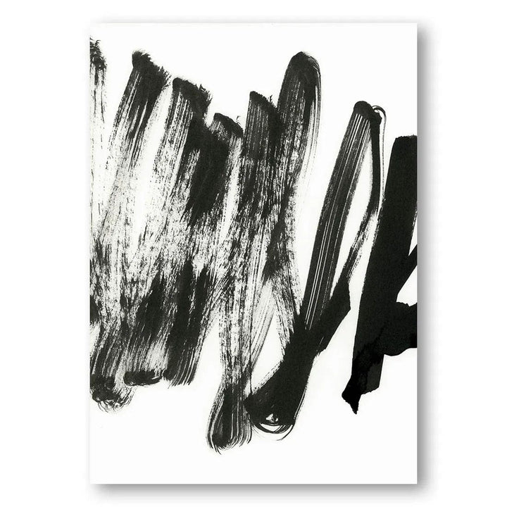 Abstract Brush Strokes Art Print