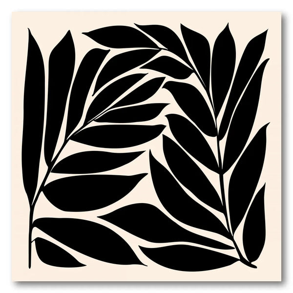 Black Seagrass Art Print