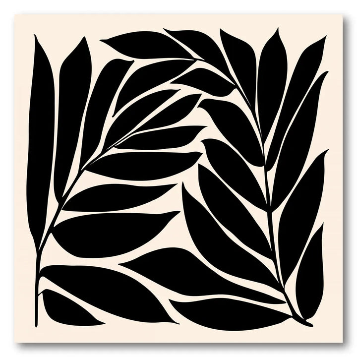 Black Seagrass Art Print