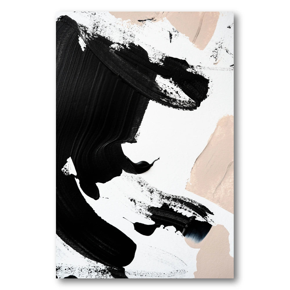 Black and Nude Art Print 2