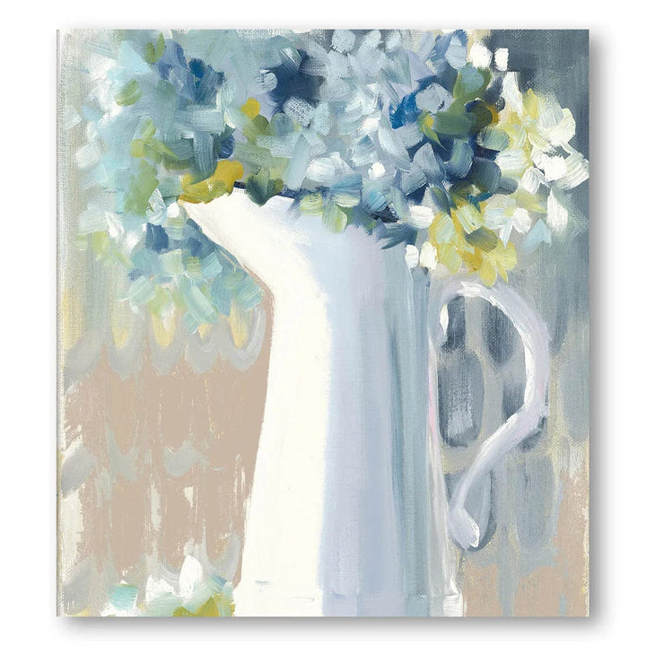 Blue Haven Bouquet Art Print