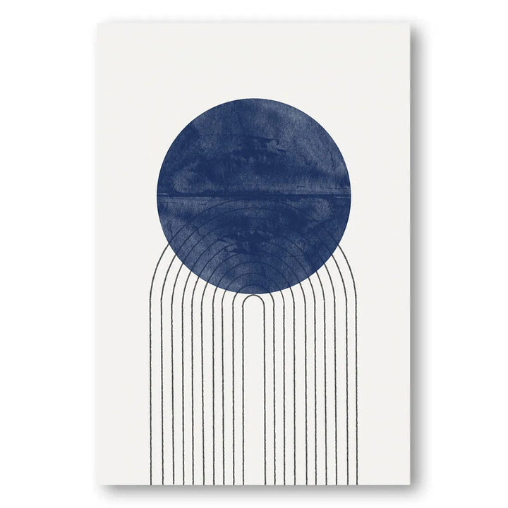 Blue Moon Cascade Art Print