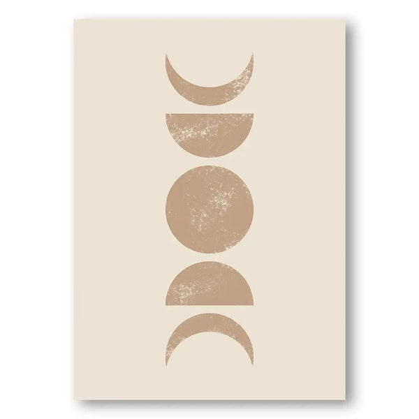 Boho Geometric Mid-Century Modern Art Print 3