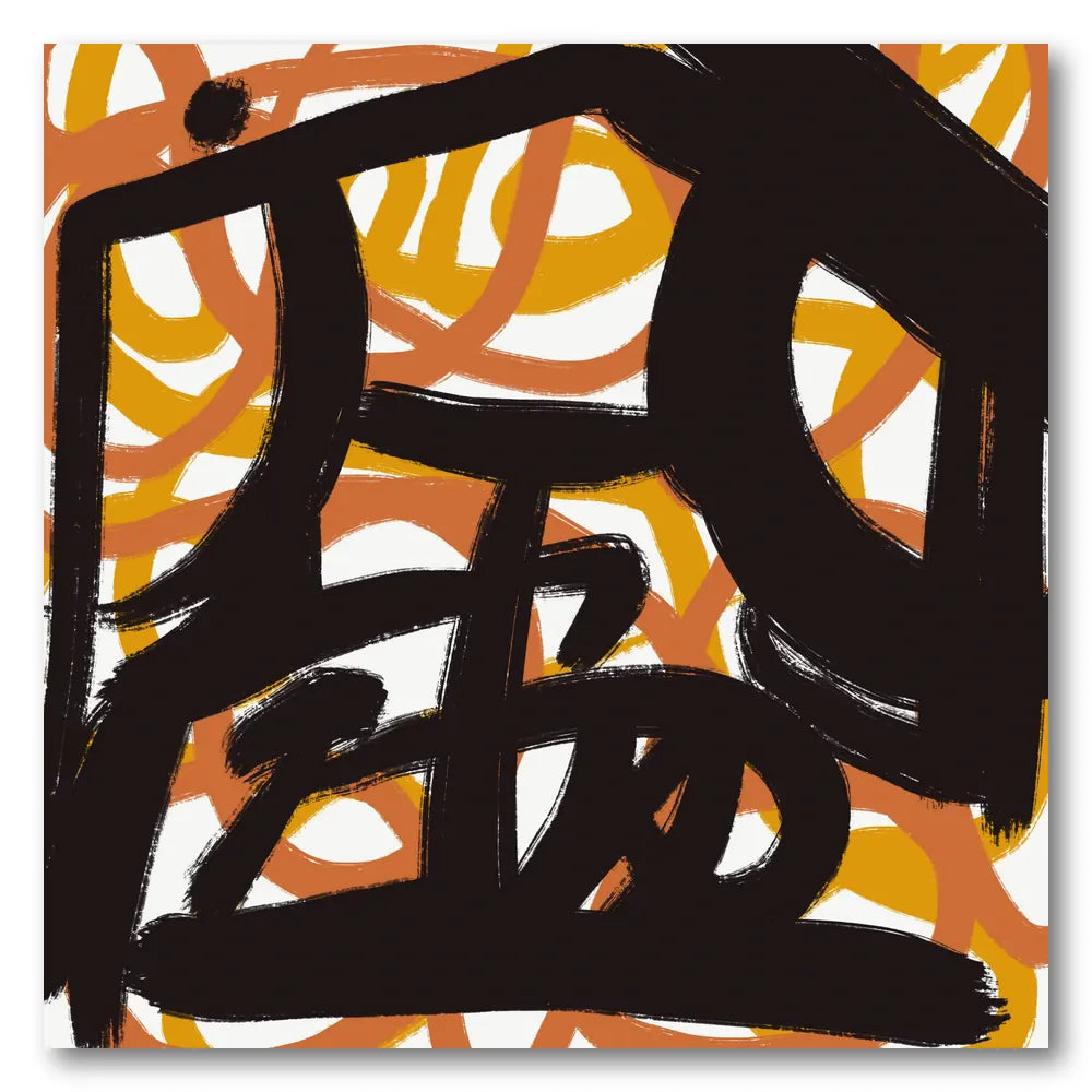 Bold Abstract Strokes Art Print