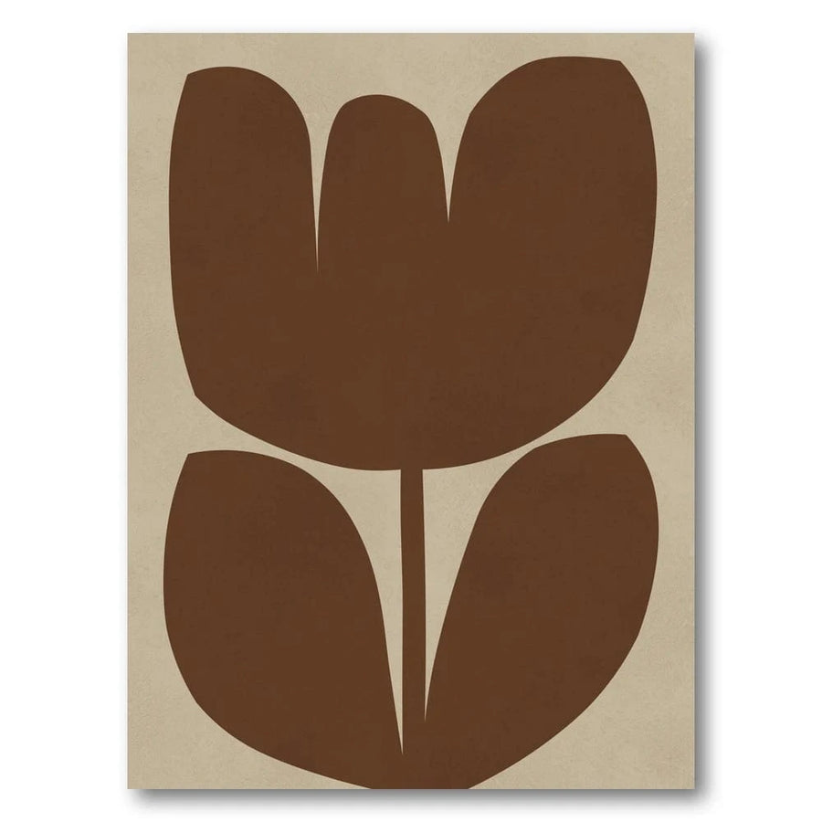 Earthy Tulip Essence Art Print