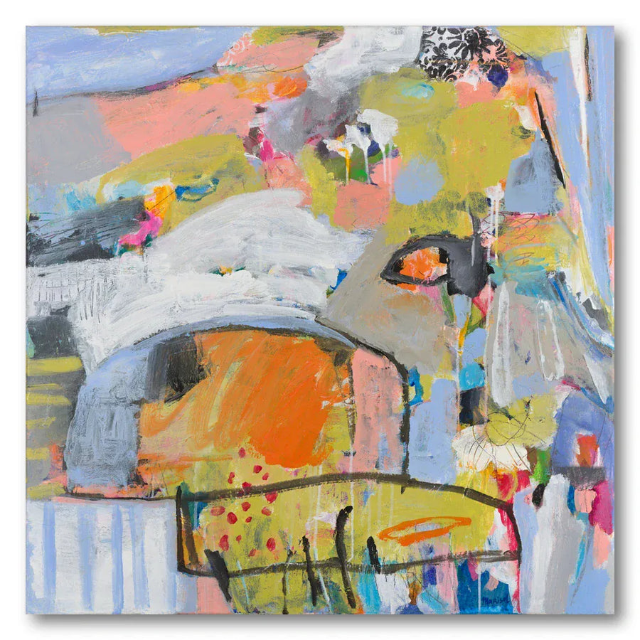 Joyful Journey Abstract Art Print