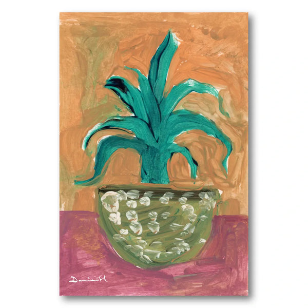 Cactus Vase Art Print