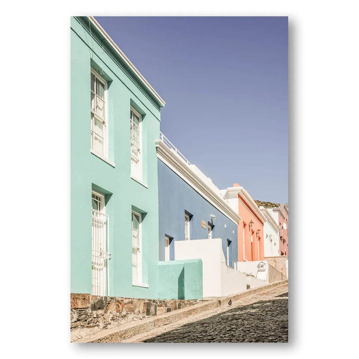 Colorful Street Facades Photo Print