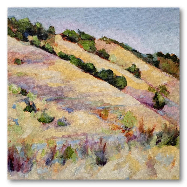 Golden Hillside Serenity Art Print