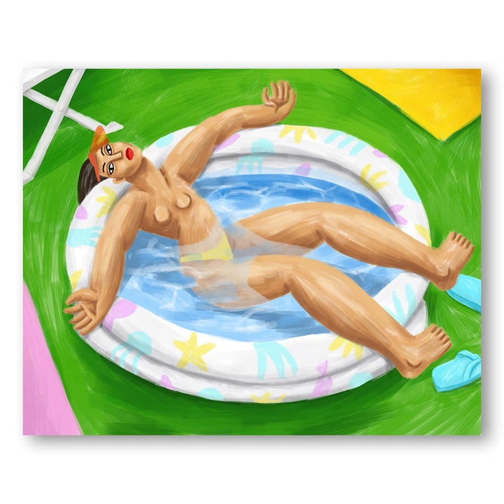 Cepe Piscine Privee -  Art Print