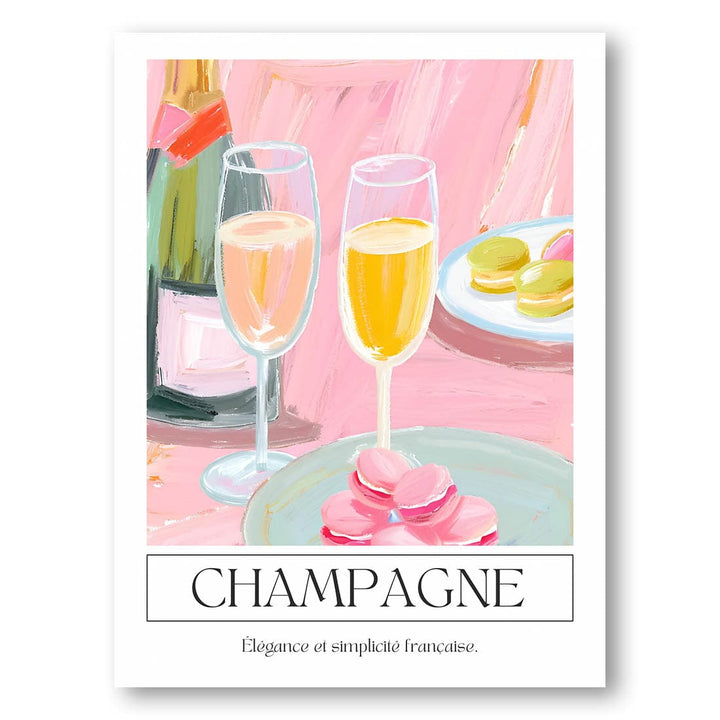 Champagne -  Art Print