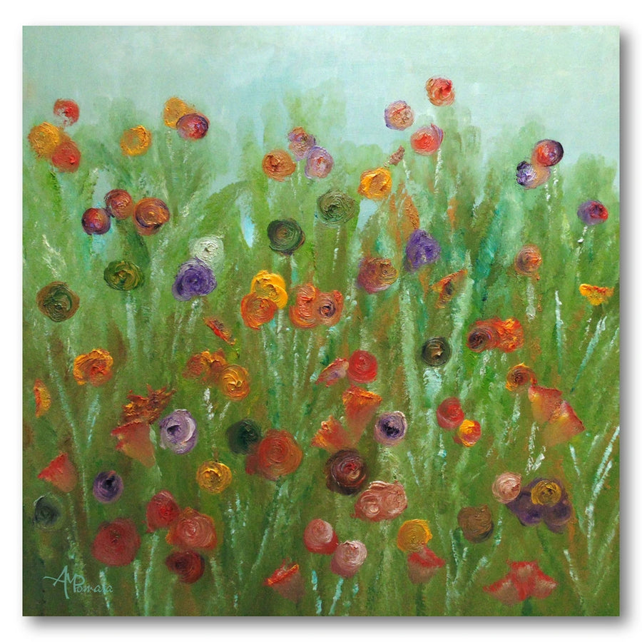 Colorful Flower Field Art Print