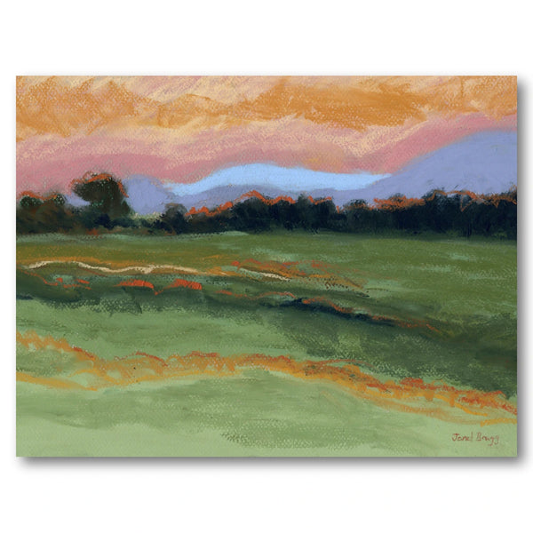 Colorful Twilight Horizon Art Print