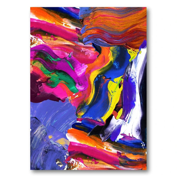 Vibrant Color Splash Art Print