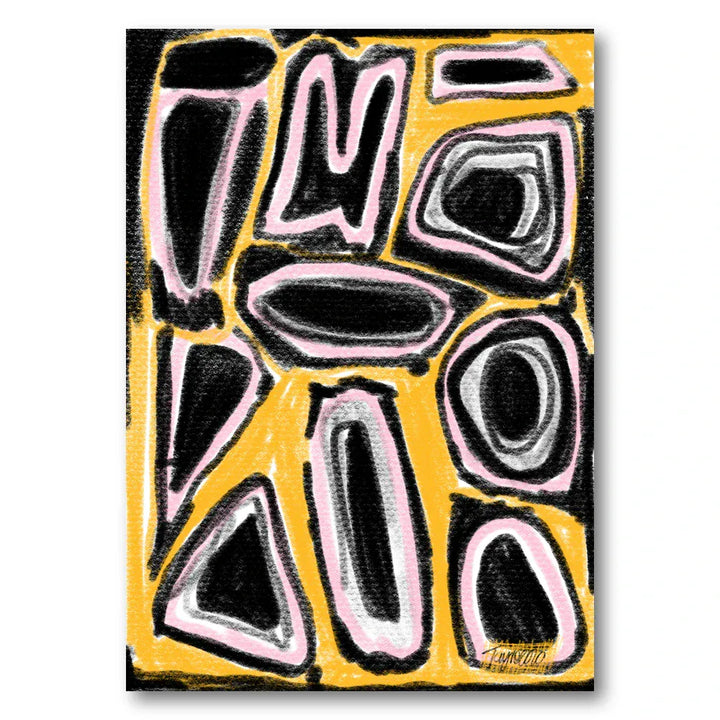 Bold Geometric Patterns Art Print