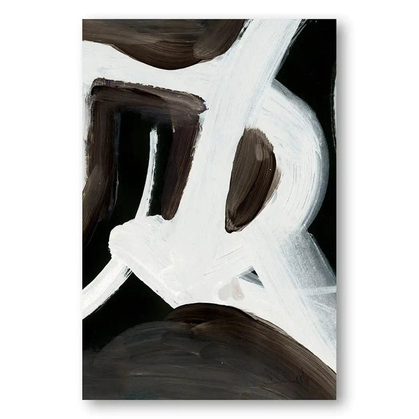 Connected Contemporary Abstract Art Print 2