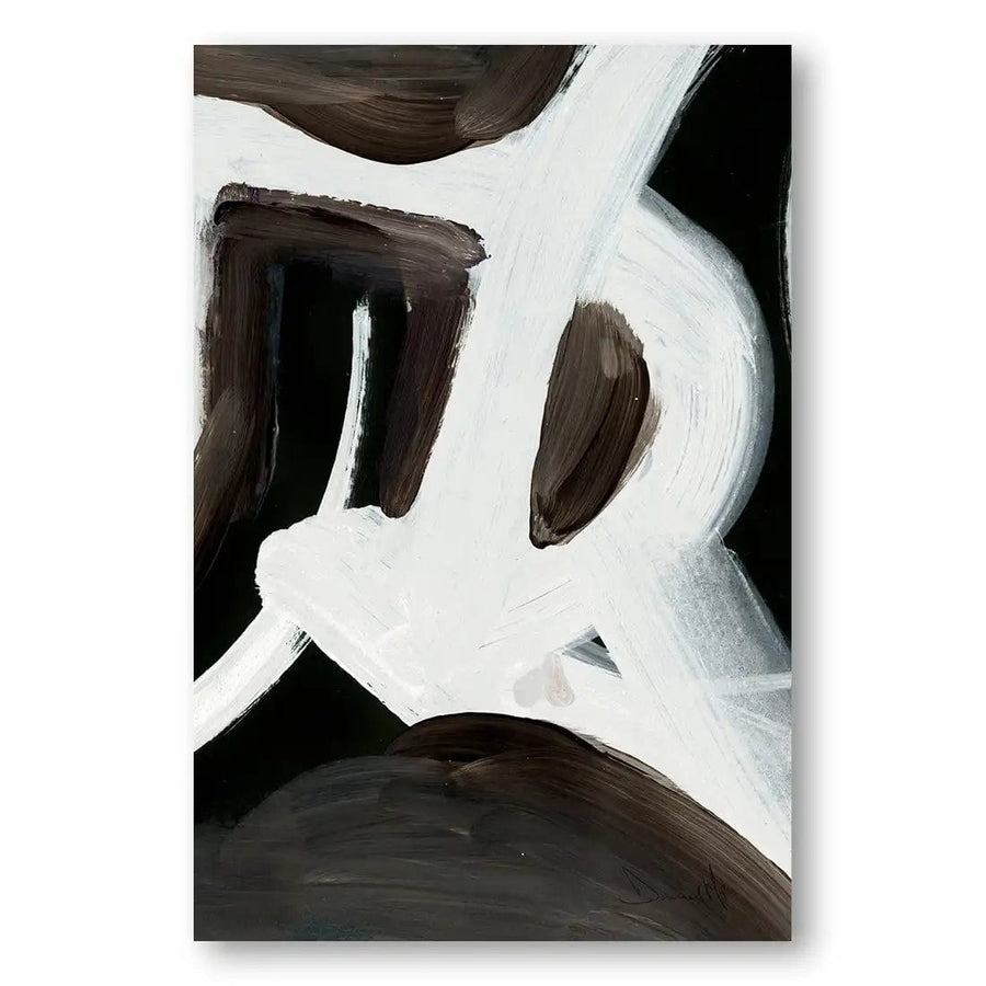 Connected Contemporary Abstract Art Print 2