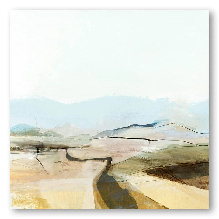 Countryview Landscape Serenity Art Print