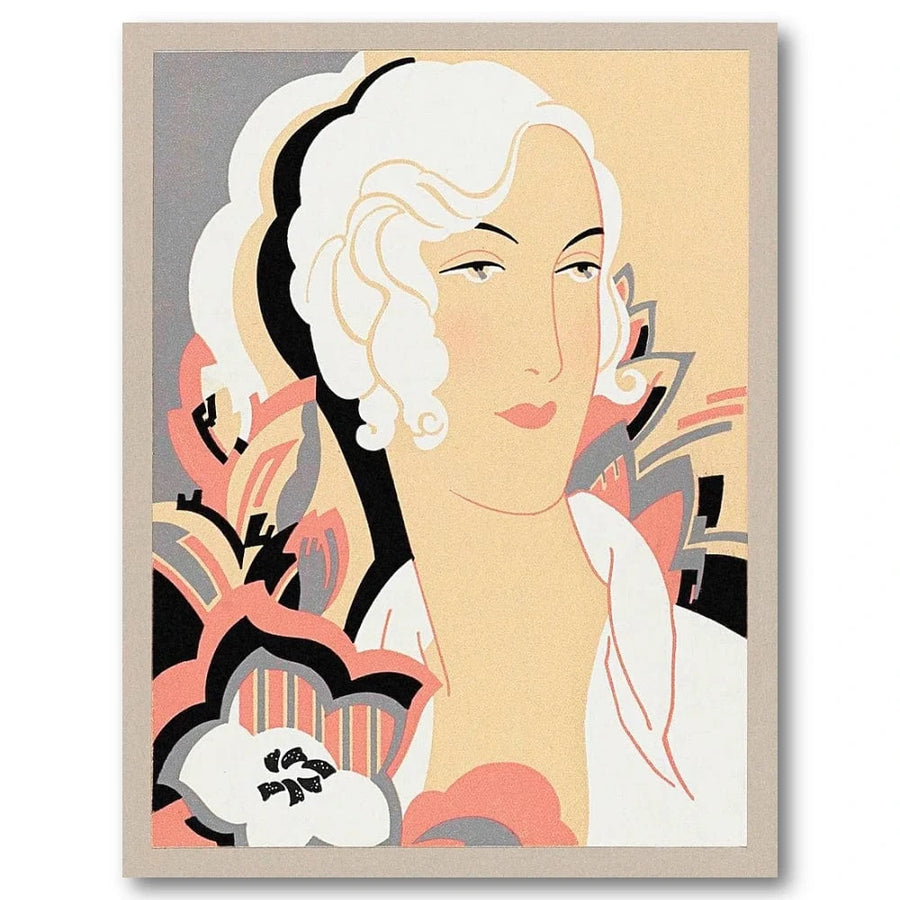 Fashion Illustration by Delovincourt Art Print