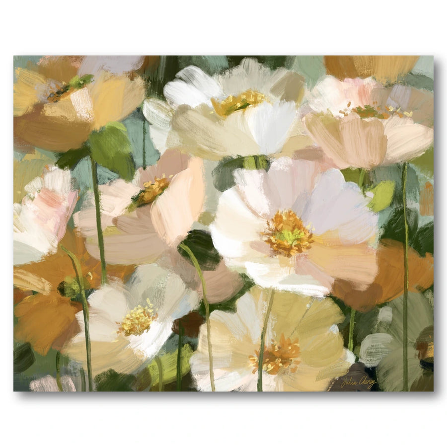 Creamy White Blossoms Art Print