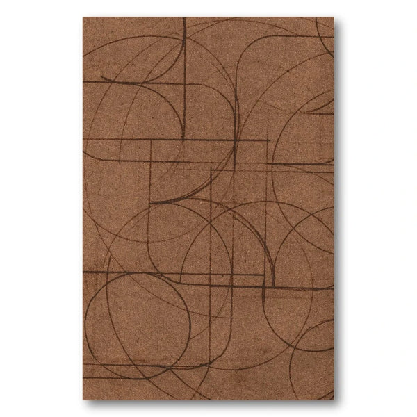 Curved Geometry Art Print