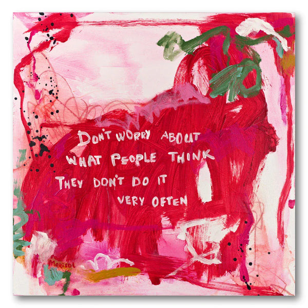 Colourful Abstract Motivational Quote Art Print