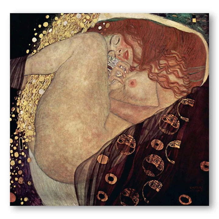 Danae by Gustav Klimt Art Print