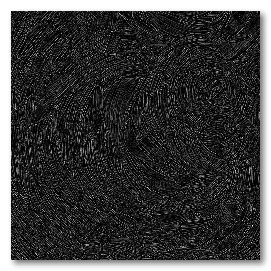 Dark Swirling Texture Art Print
