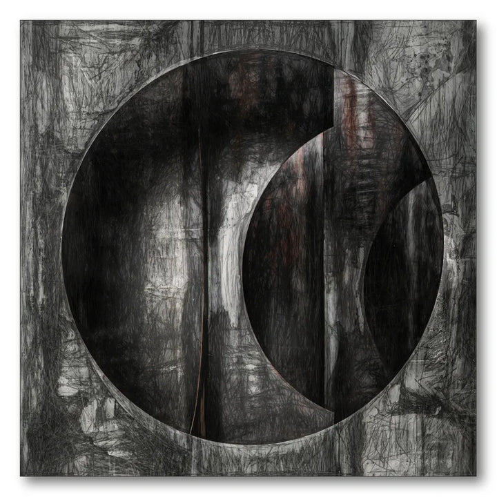 Deep Abstract Geometry Art Print