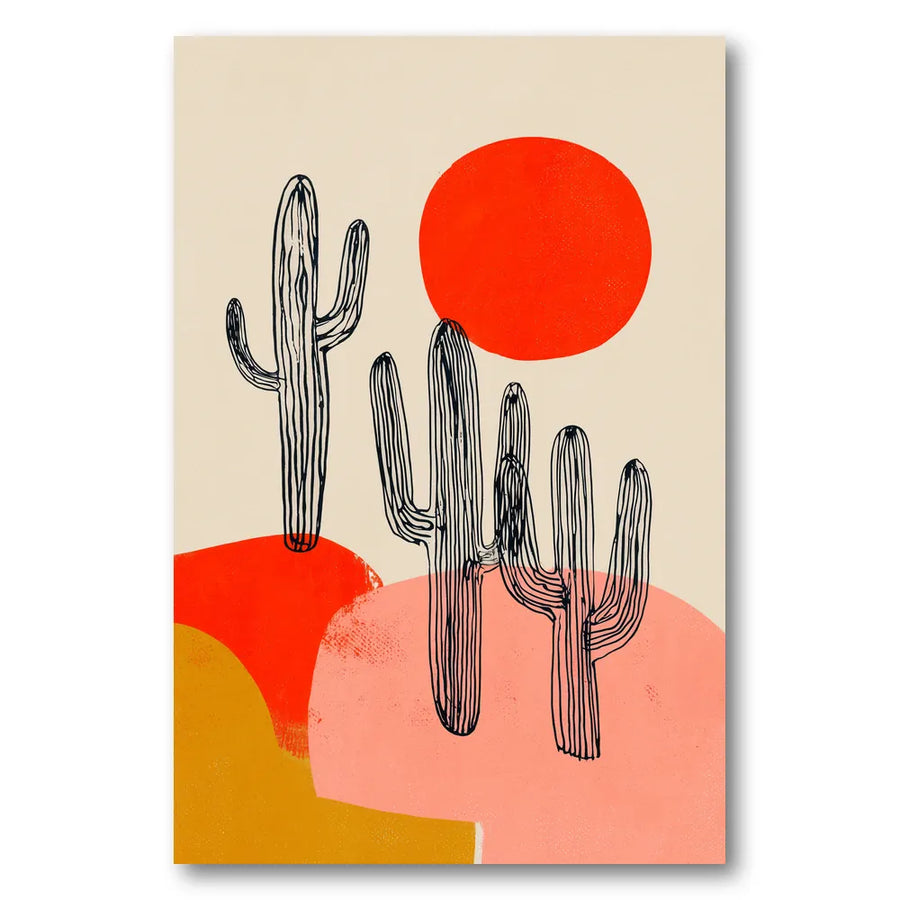 Desertsunno03 Art Print