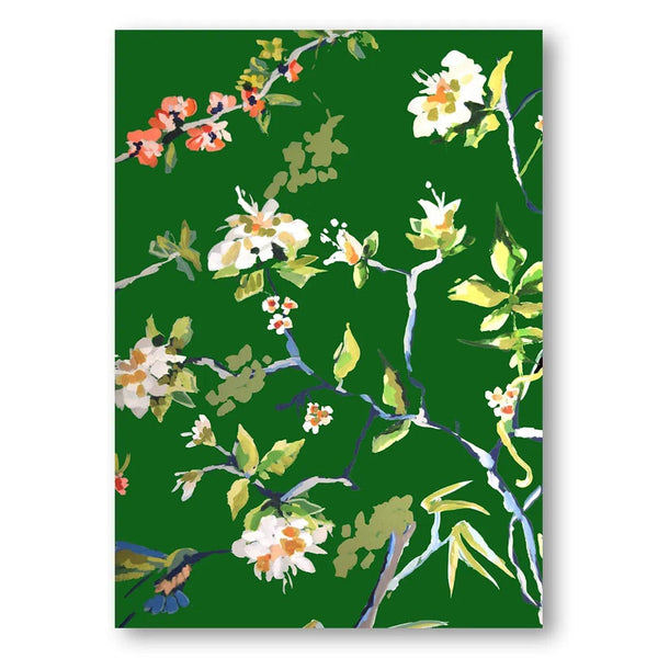 Blossom Vine Reflection Art Print