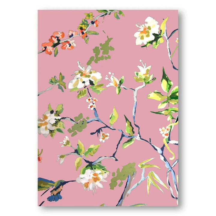 Blossoming Branches Pink Art Print