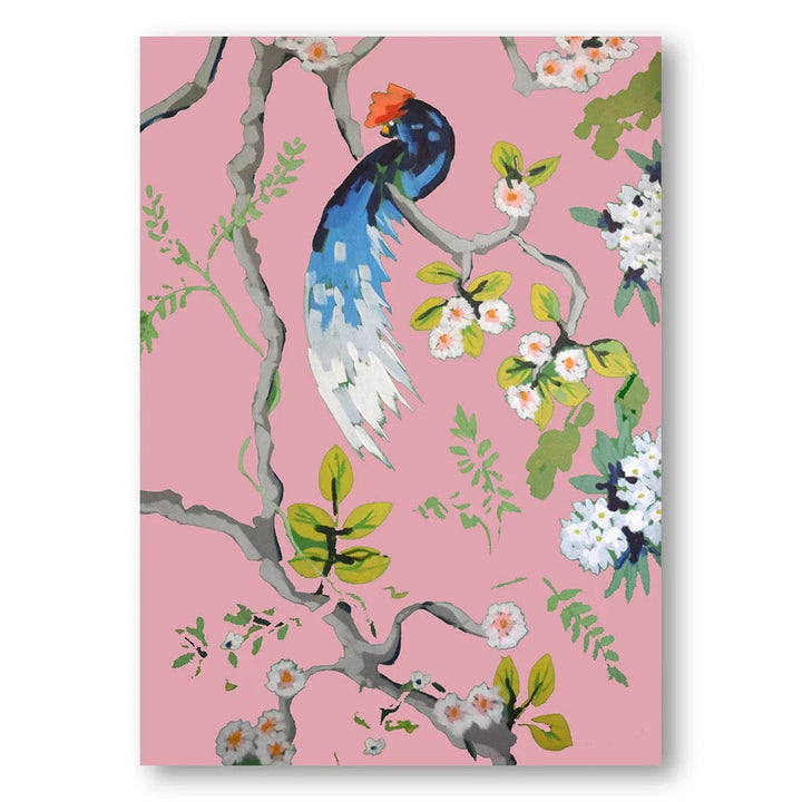 Bird Amidst Blossoms Art Print