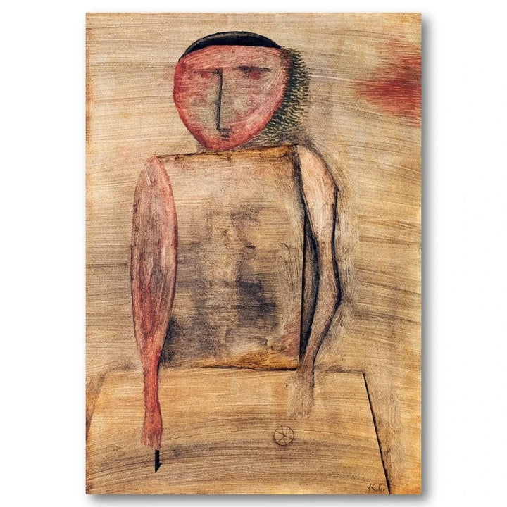 Abstract Doctor Portrait Art Print