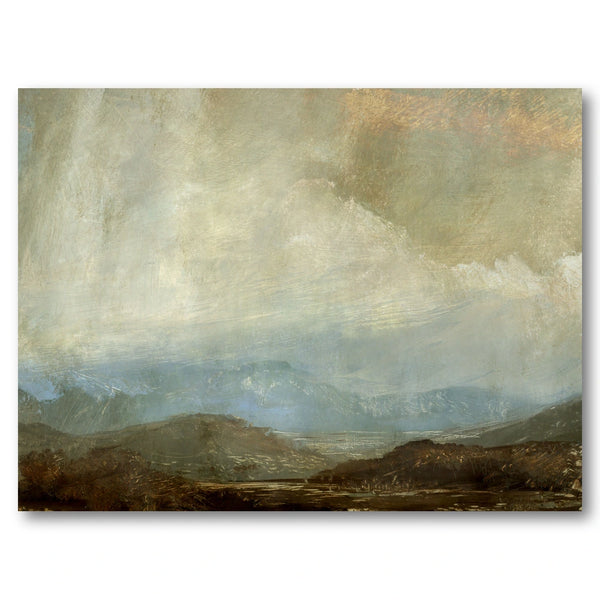 Dramatic Mountain Landscape Art Print
