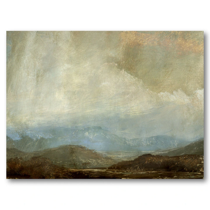 Dramatic Mountain Landscape Art Print