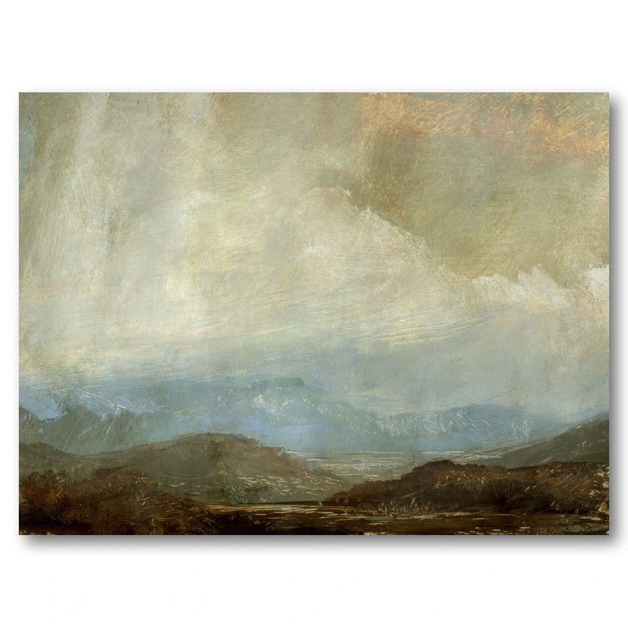 Dramatic Mountain Landscape Art Print
