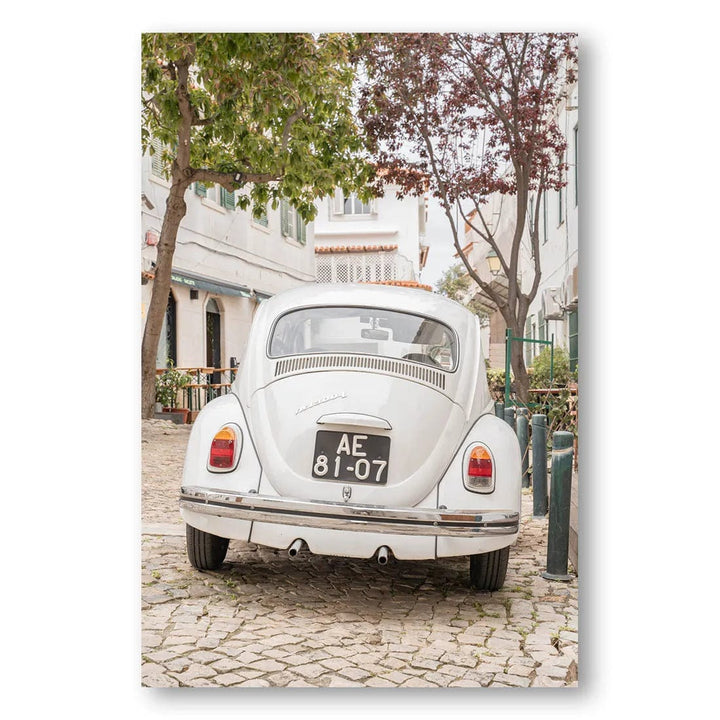 Driving Cascais Mediterranean Art Print