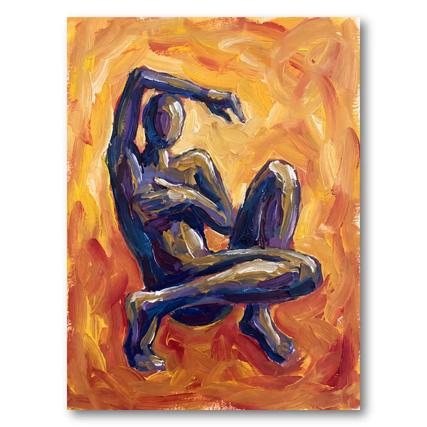 Dynamic Abstract Pose Art Print
