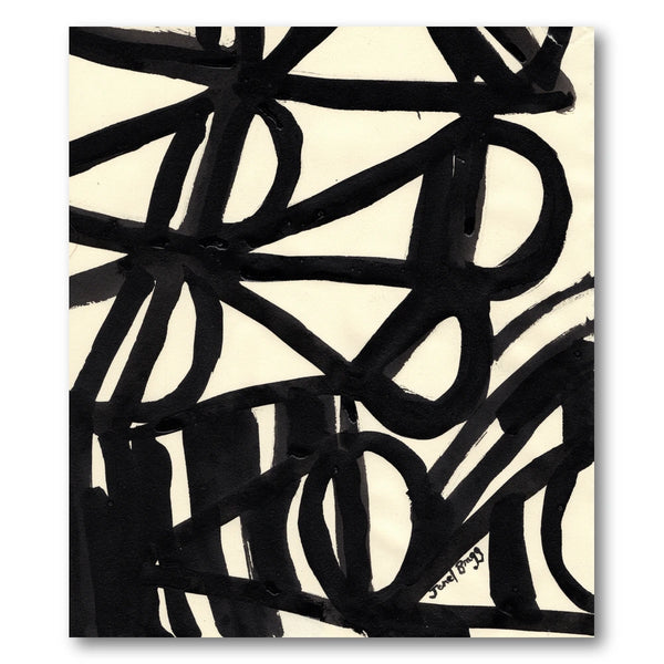 Dynamic Line Pattern Art Print