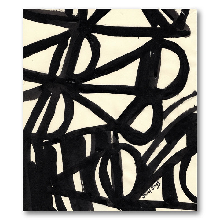 Dynamic Line Pattern Art Print