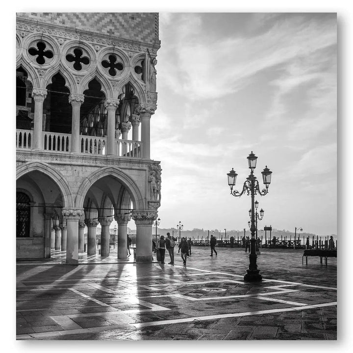 Venetian Sunrise Stroll Photo Print