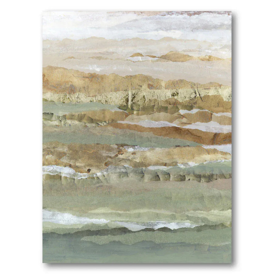Earth Tones Horizon Art Print